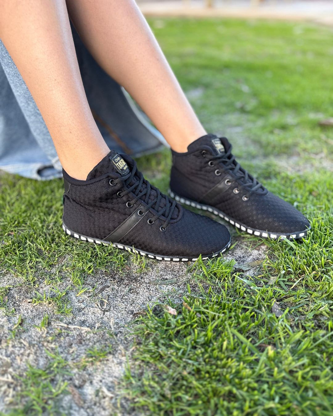 Corridalta high top TAYGRA unisex sneakers in black